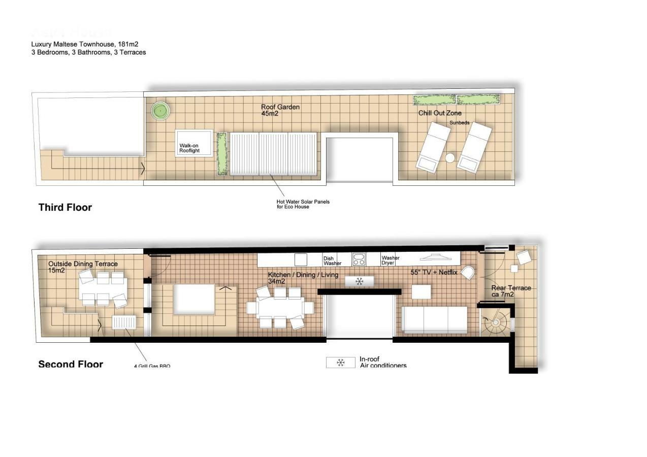 Amazing Art Deco Villa 150M To Sea With Daily Housekeeping Sliema Esterno foto